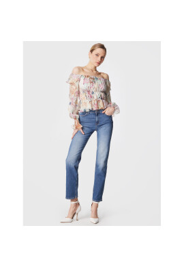Guess Дънки 1981 W3RA22 D4WF1 Син Straight Fit - Pepit.bg