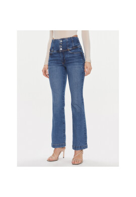 Guess Дънки Corset Shape Up Flar W4RA0A D59F2 Син Regular Fit - Pepit.bg