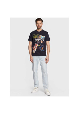 Guess Дънки Drake M3GA37 D4T9F Син Regular Fit - Pepit.bg