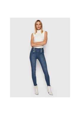 Guess Дънки джегингс W1BA39 D46D0 Син Skinny Fit - Pepit.bg