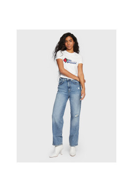 Guess Дънки Melrose W3RA32 D4WF3 Син Straight Fit - Pepit.bg