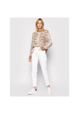 Guess Дънки W2RA21 D2G6P Бял Mom Fit - Pepit.bg