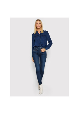 Guess Дънки W2RA34 D4KM1 Тъмносин Shaped Fit - Pepit.bg