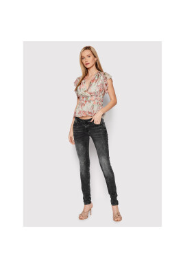 Guess Дънки W2RAB2 D4KC1 Черен Skinny Fit - Pepit.bg