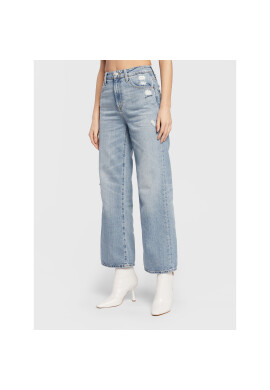 Guess Дънки W2YA17 D4K32 Син Wide Leg - Pepit.bg