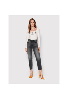 Guess Дънки W2YA21 D4QD2 Сив Mom Fit - Pepit.bg