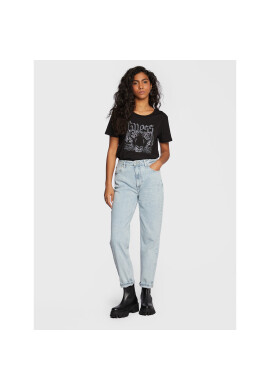 Guess Дънки W3RA21 D4WB1 Син Mom Fit - Pepit.bg