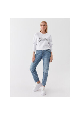 Guess Дънки W3YA96 D4MSM Син Mom Fit - Pepit.bg