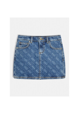 Guess Дънкова пола J3GD27 D4WF0 Син Regular Fit - Pepit.bg