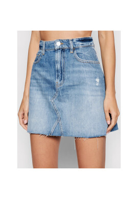 Guess Дънкова пола W1YD84 D3Y0G Син Regular Fit - Pepit.bg