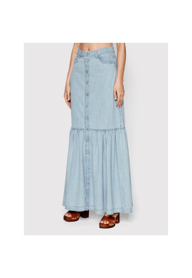 Guess Дънкова пола W2GD27 D1GZB Син Regular Fit - Pepit.bg