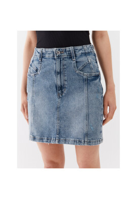 Guess Дънкова пола W3YD75 D4MSM Син Regular Fit - Pepit.bg
