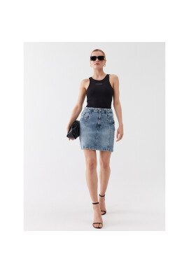 Guess Дънкова пола W3YD75 D4MSM Син Regular Fit - Pepit.bg