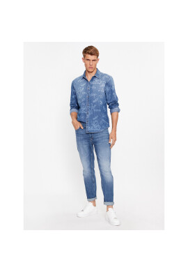 Guess дънкова риза M3BH12 D4U80 Син Regular Fit - Pepit.bg