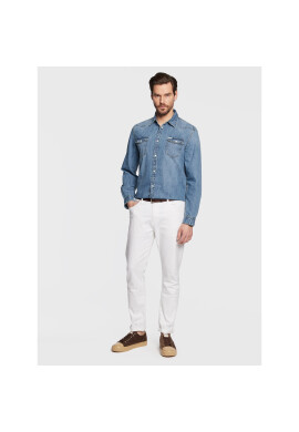 Guess дънкова риза M3GH02 D14LC Син Regular Fit - Pepit.bg