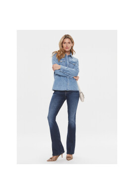 Guess дънкова риза W4RH75 D59K1 Син Regular Fit - Pepit.bg