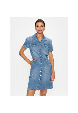 Guess Дънкова рокля W3YK28 D52R1 Син Regular Fit - Pepit.bg