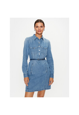 Guess Дънкова рокля W3YK55 D52R1 Син Regular Fit - Pepit.bg