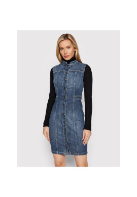 Guess Дънкова рокля W2RK03 D3ZTC Син Slim Fit - Pepit.bg