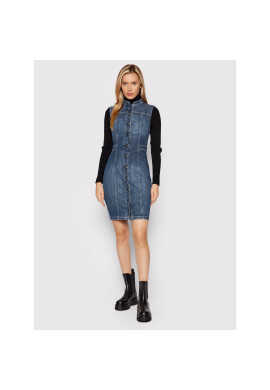 Guess Дънкова рокля W2RK03 D3ZTC Син Slim Fit - Pepit.bg
