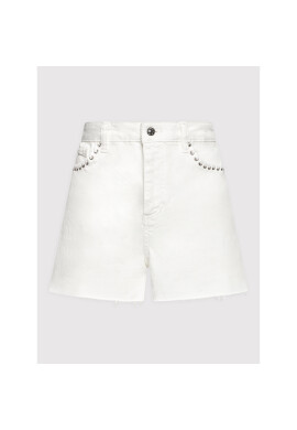 Guess Дънкови шорти Claudia W2GD26 D4IF2 Бял Regular Fit - Pepit.bg