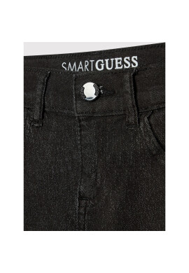 Guess Дънкови шорти J2RD12 WE5X0 Черен Regular Fit - Pepit.bg