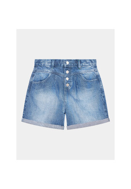 Guess Дънкови шорти J3GD16 D4MU2 Син Relaxed Fit - Pepit.bg