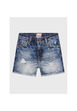 Guess Дънкови шорти J3GD24 D4ZN1 Син Regular Fit - Pepit.bg