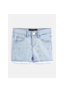 Guess Дънкови шорти K3GD16 D4CA0 Син Regular Fit - Pepit.bg