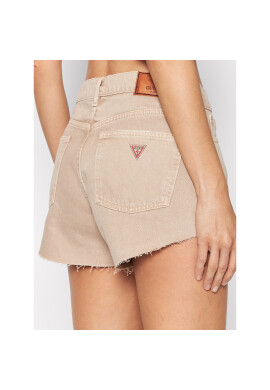 Guess Дънкови шорти Manila W2GD00 D4MO1 Бежов Regular Fit - Pepit.bg