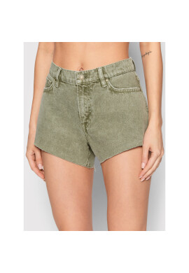 Guess Дънкови шорти Manila W2GD00 D4MO1 Зелен Regular Fit - Pepit.bg