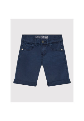 Guess Дънкови шорти N1RD03 WE620 Тъмносин Regular Fit - Pepit.bg