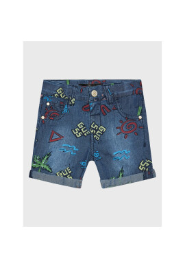 Guess Дънкови шорти N3GD07 WFGE0 Син Regular Fit - Pepit.bg
