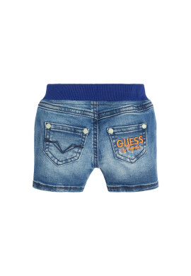 Guess Дънкови шорти N3GD10 D4CA0 Син Regular Fit - Pepit.bg