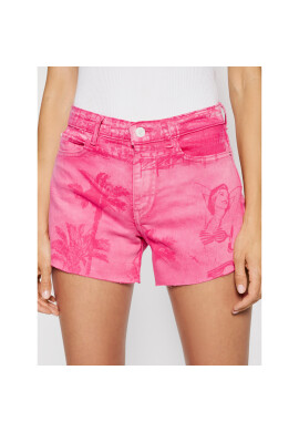 Guess Дънкови шорти W1GD18 D2G6M Розов Regular Fit - Pepit.bg
