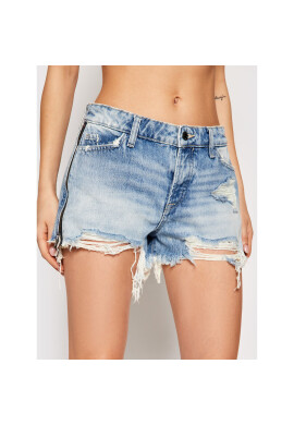 Guess Дънкови шорти W1GD70 D3P32 Син Relaxed Fit - Pepit.bg