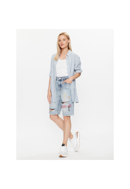 Guess Дънкови шорти W3YD69 D4YO0 Син Relaxed Fit - Pepit.bg