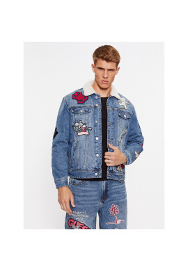 Guess Дънково яке Dean M3BXN6 D4YO1 Син Regular Fit - Pepit.bg