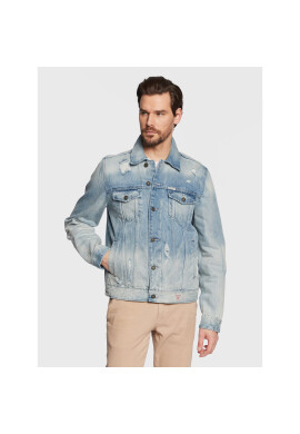 Guess Дънково яке Dillon M2GXN1 D4HW4 Син Regular Fit - Pepit.bg