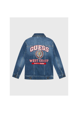 Guess Дънково яке L3RL08 D4GV0 Син Regular Fit - Pepit.bg
