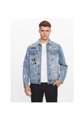 Guess Дънково яке M3YXN6 D4YO1 Син Regular Fit - Pepit.bg