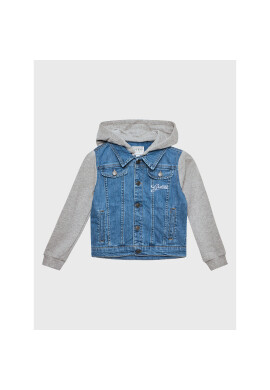 Guess Дънково яке N3GL02 D4EU0 Син Regular Fit - Pepit.bg
