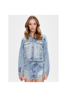 Guess Дънково яке Stevie W3GN45 D4YO0 Син Regular Fit - Pepit.bg
