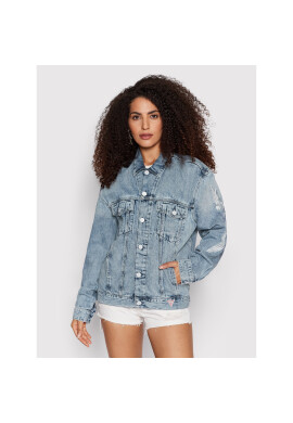 Guess Дънково яке W2GN77 D3Y02 Син Relaxed Fit - Pepit.bg