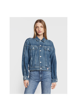 Guess Дънково яке W2YN06 D4PX1 Син Regular Fit - Pepit.bg