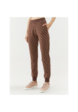 Guess Долнище анцуг Debbi V3BB18 K7ON1 Кафяв Regular Fit - Pepit.bg