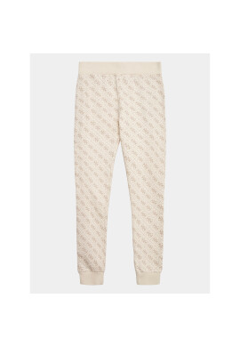 Guess Долнище анцуг J3YQ19 KA6R3 Бял Regular Fit - Pepit.bg