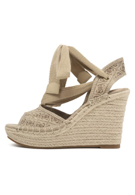 Guess Еспадрили Halona FL6HLO FAB04 Кафяв - Pepit.bg