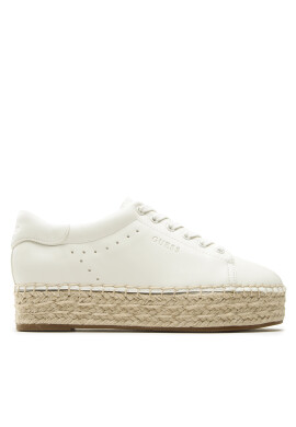 Guess Еспадрили Malee FL6MLE LEA14 Бял - Pepit.bg