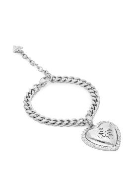 Guess Гривна JUBB01 075JW Сребрист - Pepit.bg